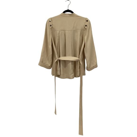 Reiss Oliva Belted Utility Jacket In Neutral Size 4 - Picture 12 of 15